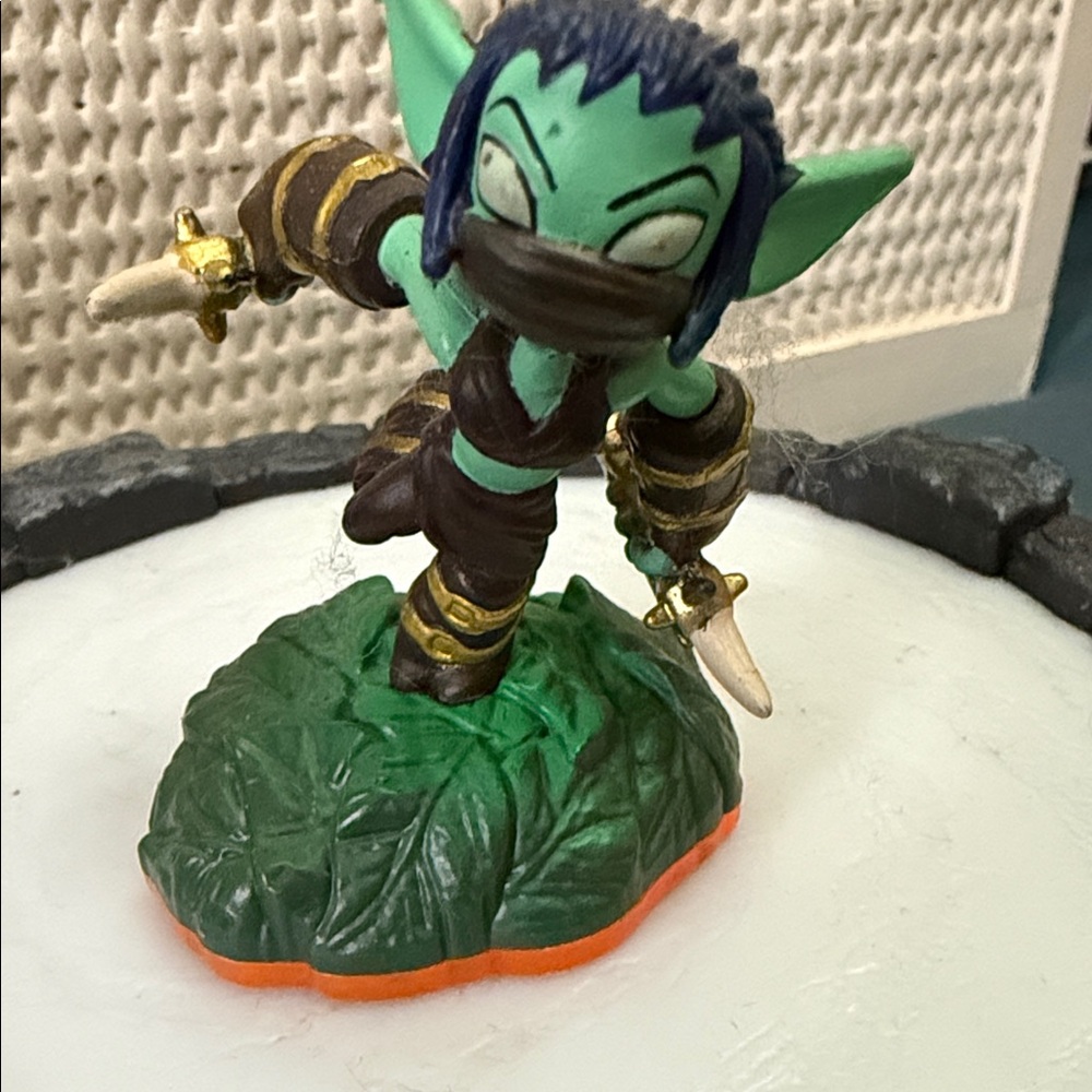 Nintendo Green and Brown Figurine